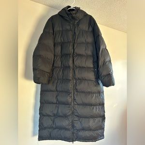 Long Puffer Winter Coat